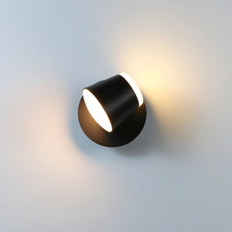 Rotatable LED Wall Lamp Modern Adjustable