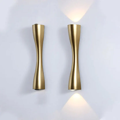 Modern Gold Wall Light Nordic Up &