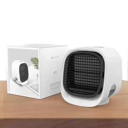 Fan Air Cooler Humidifier Desk Mini USB