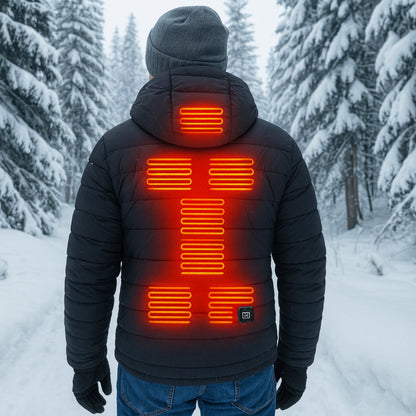 Heated Winter Gear Jacket Outdoor Warming