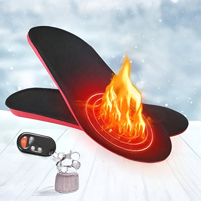 Heated Winter Shoe Insoles Wireless Electric