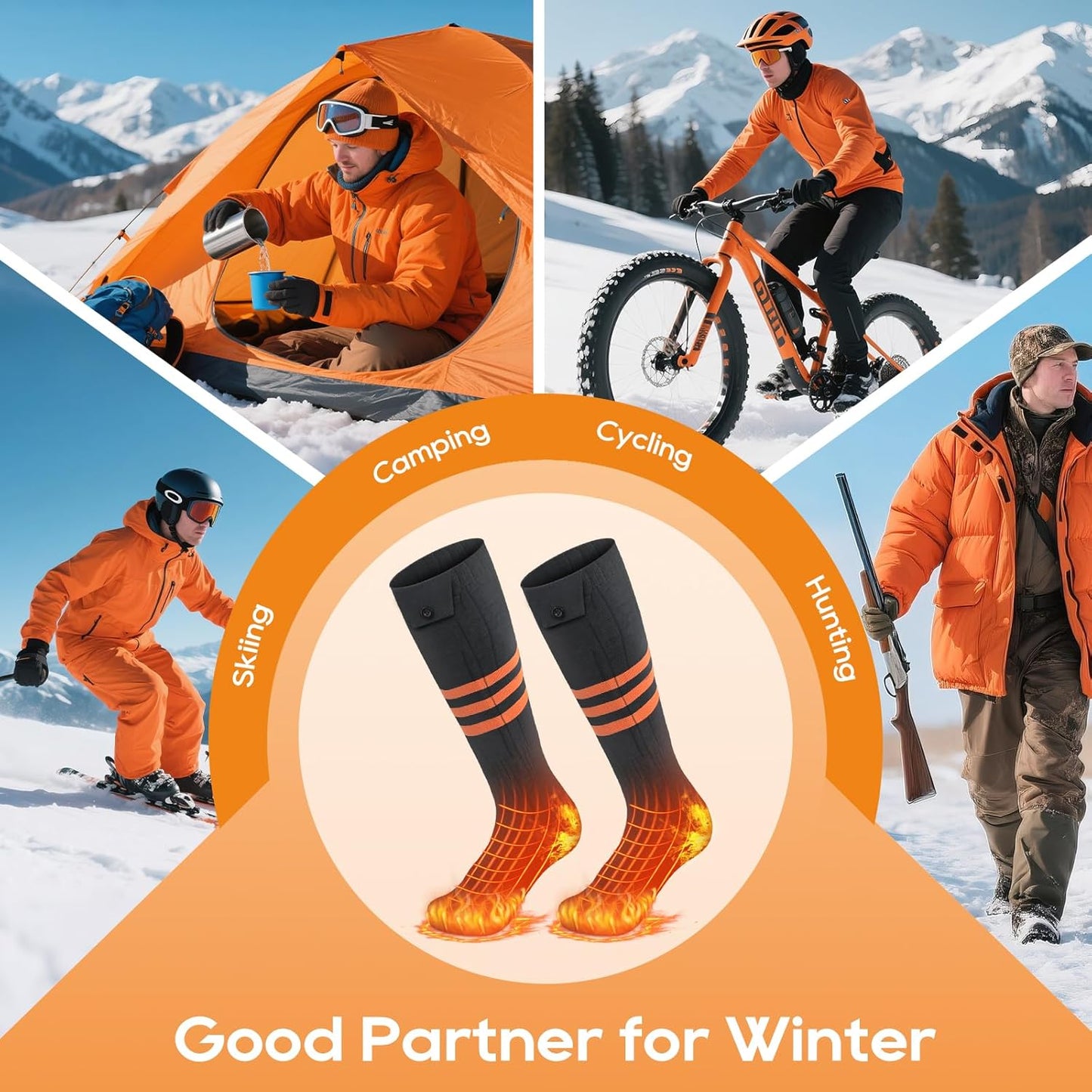 Heated Socks Temperature Control App Control