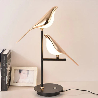 Golden Birdlight Wall Lamp Modern Nordic LED