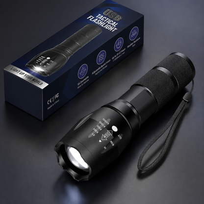 High Power Flashlight LED Tactical