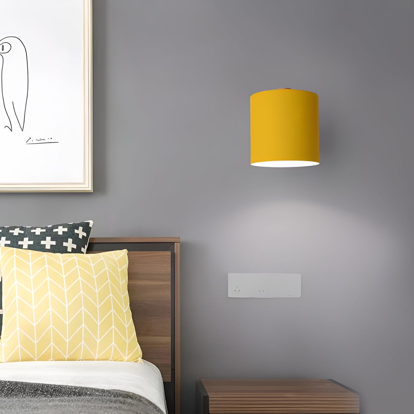 Nordicglow Adjustable Wall Lamp Pastel