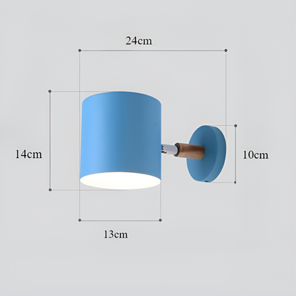 Nordicglow Adjustable Wall Lamp Pastel