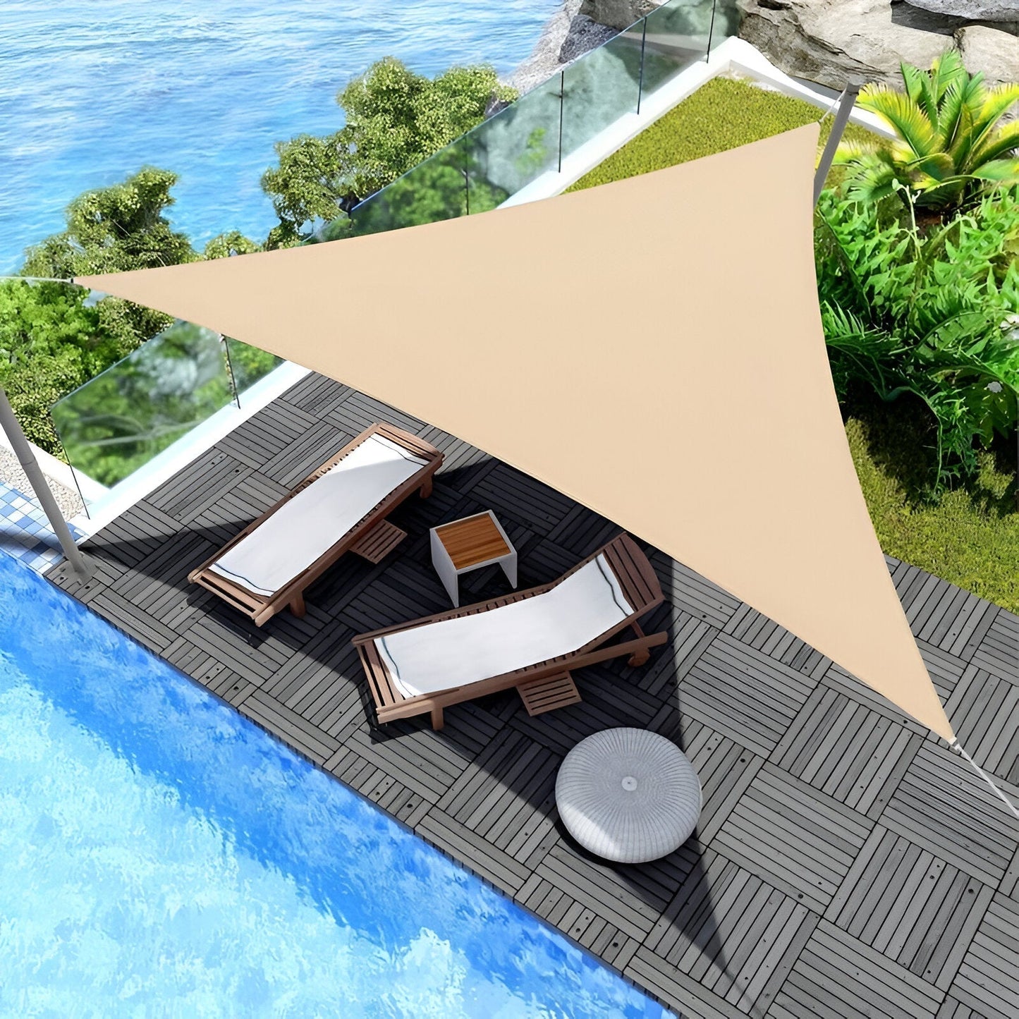 Triblocker Shade Sail Waterproof UV Protect