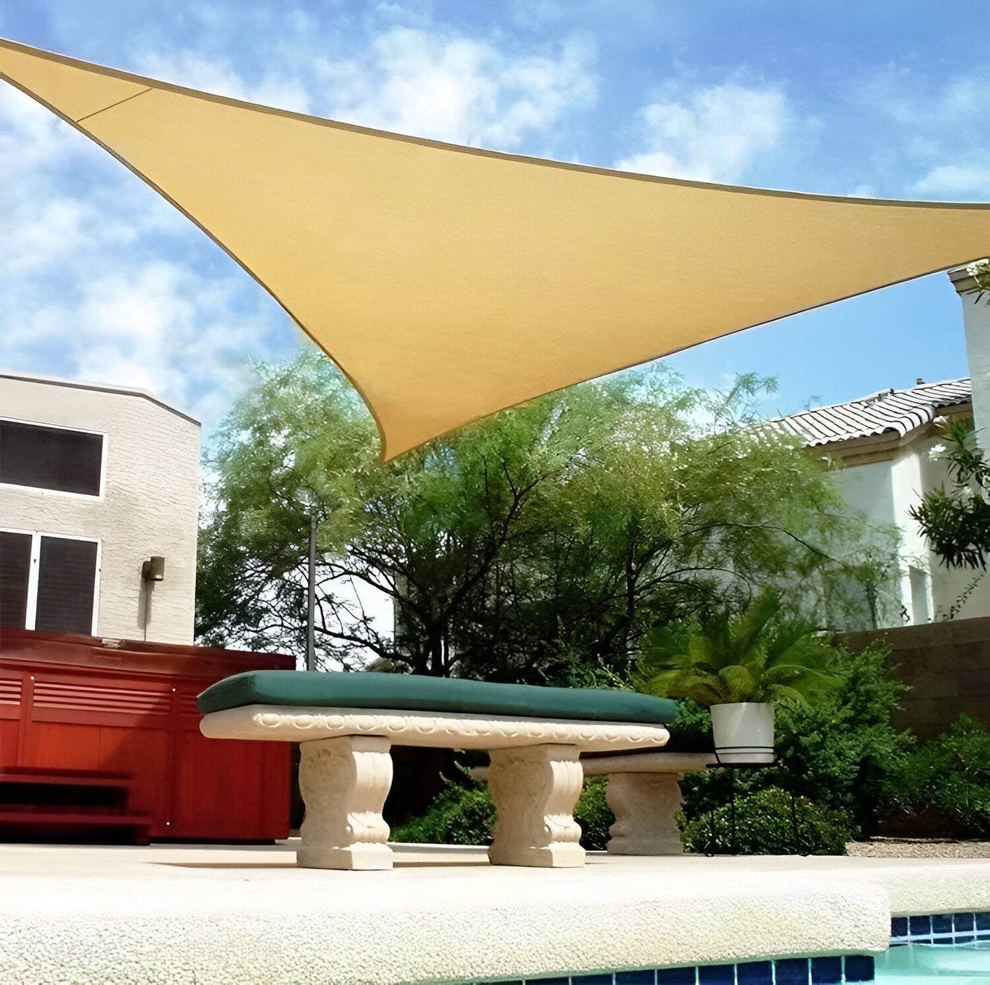 Triblocker Shade Sail Waterproof UV Protect