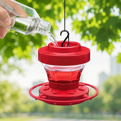 Hummingbird Feeder Hanging Garden Easy Fill