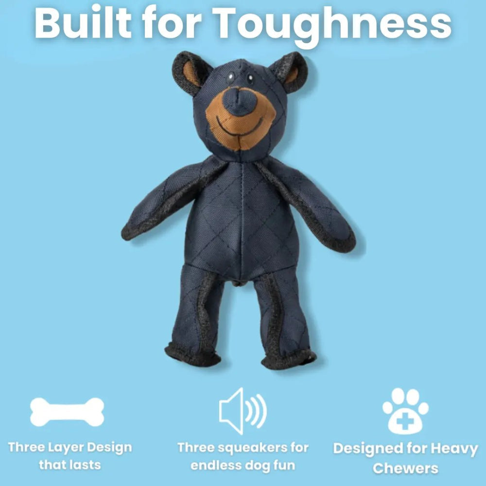 Dog Chew Toy Durable Plush Bear Shape