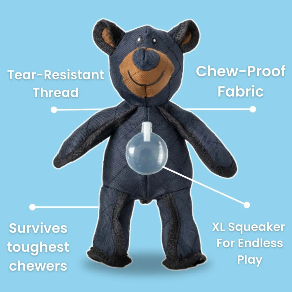 Dog Chew Toy Durable Plush Bear Shape