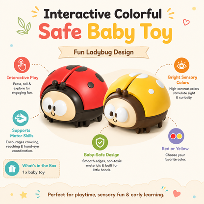 Interactive Colorful Safe Baby Toy Fun