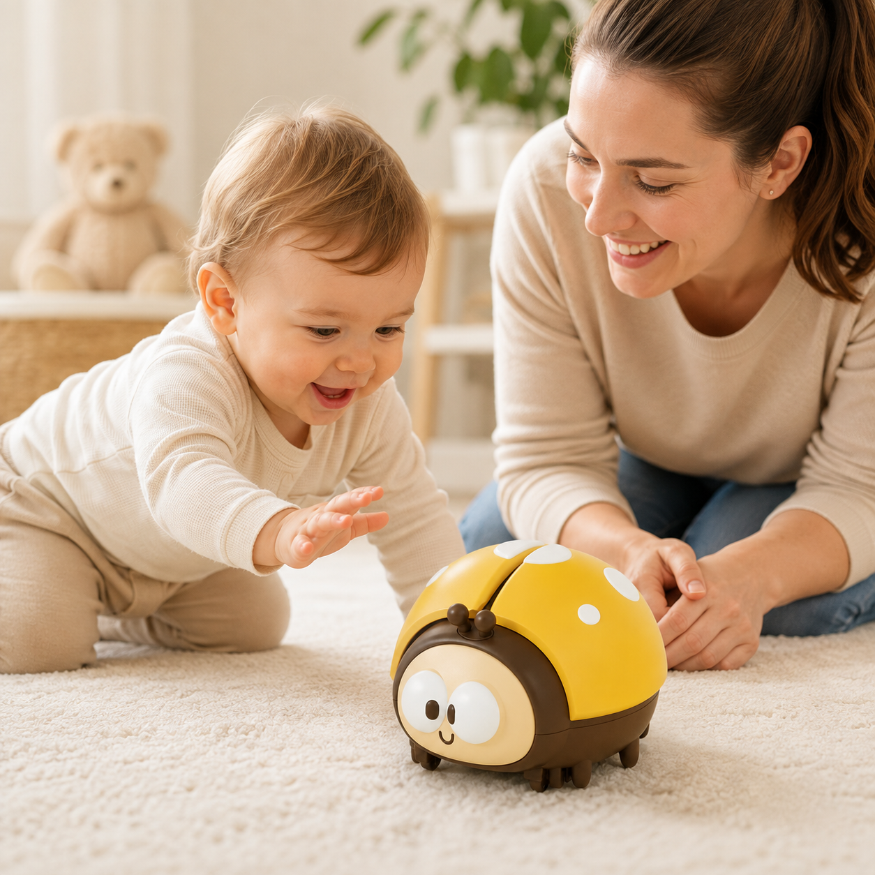 Interactive Colorful Safe Baby Toy Fun