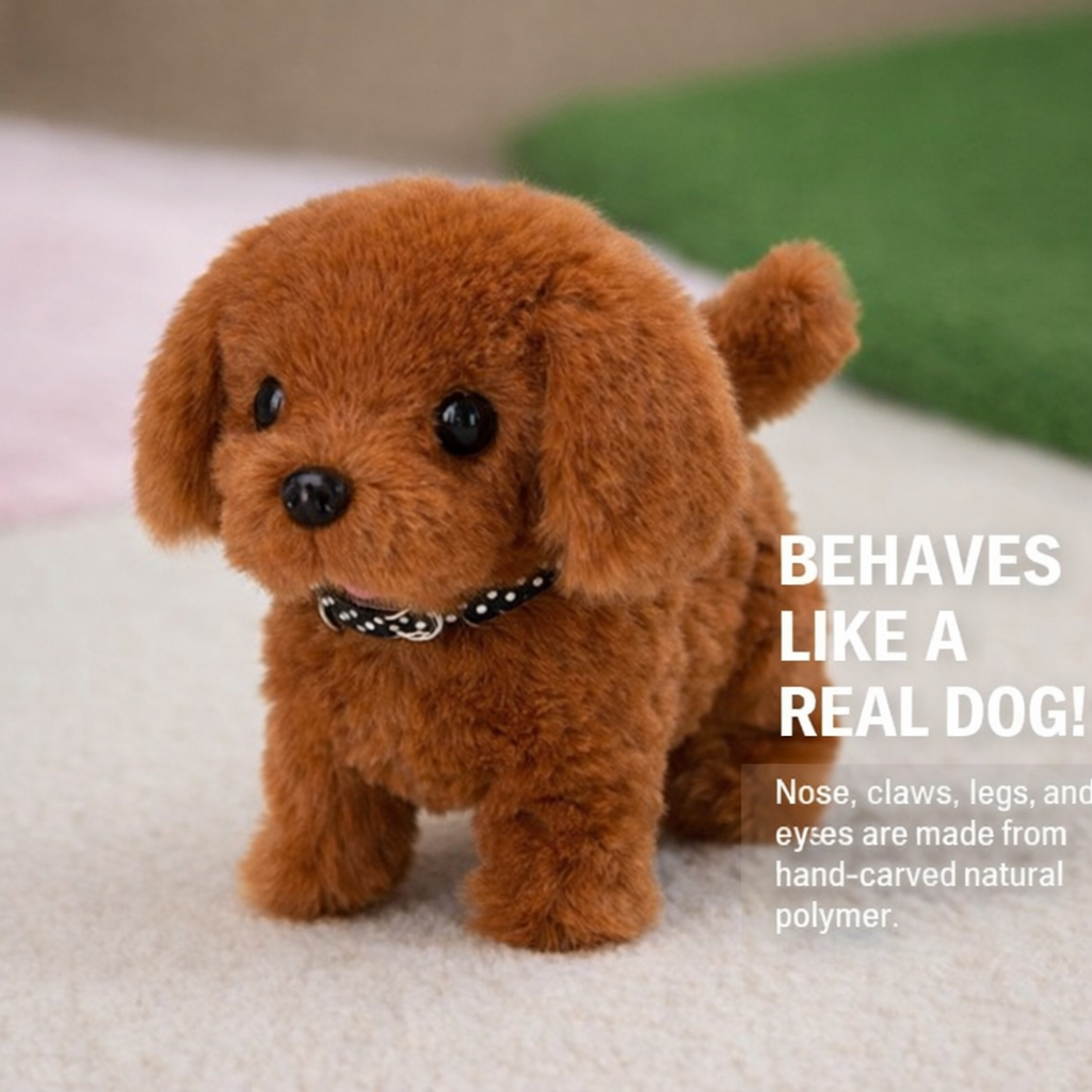 Robot Dog Interactive Plush Puppy Toy