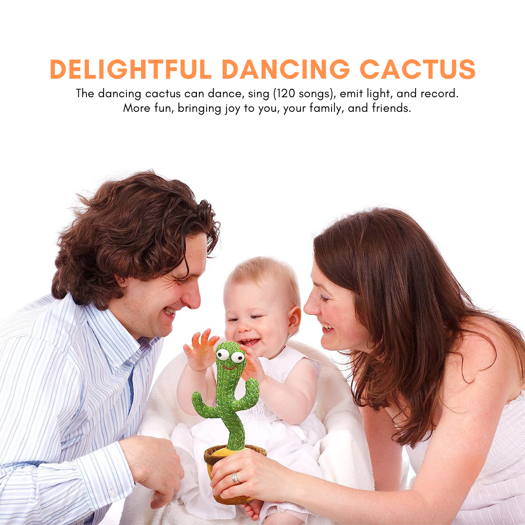 Interactive Toy Dancing Talking Cactus Toy