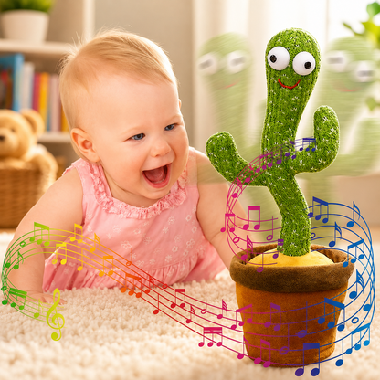Interactive Toy Dancing Talking Cactus Toy