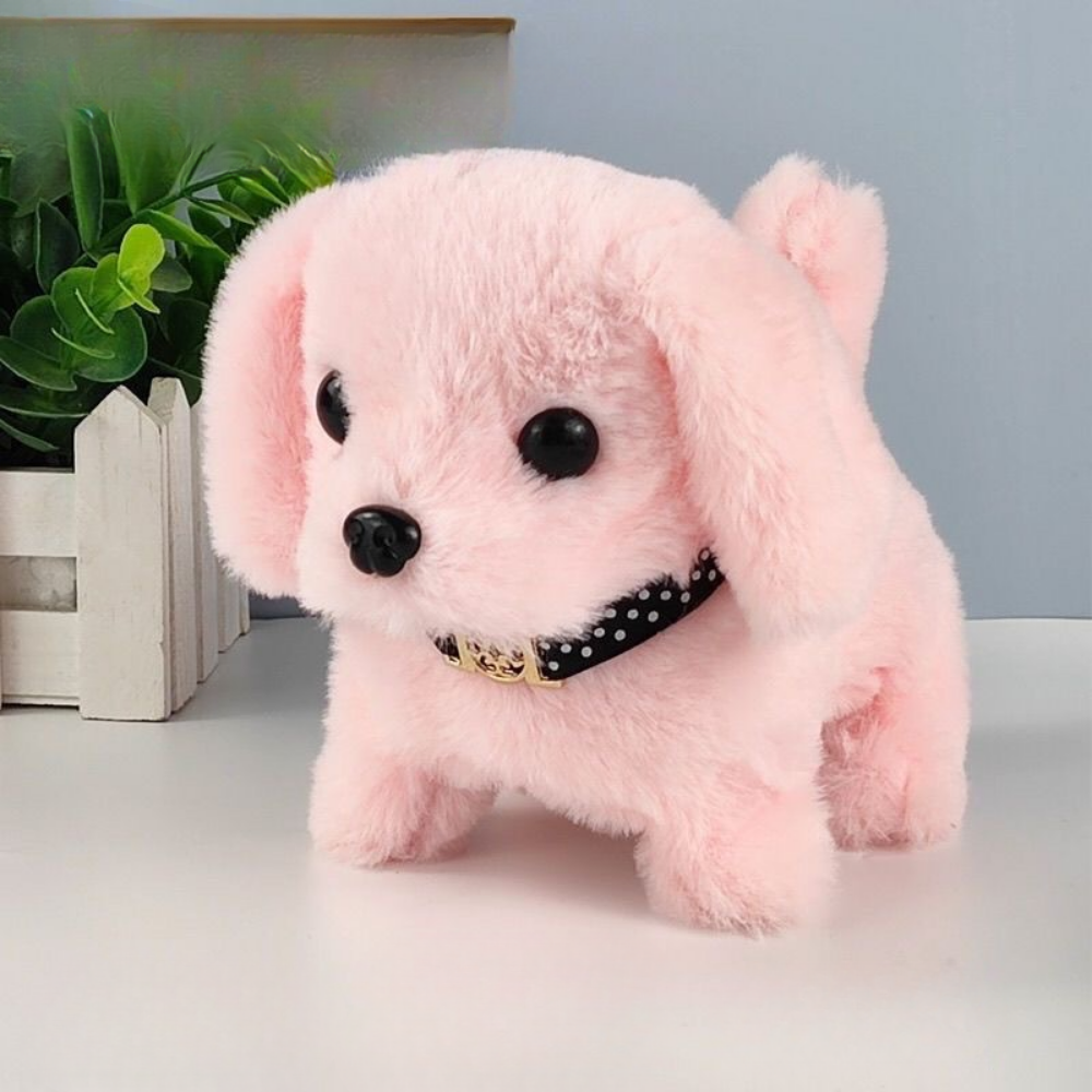 Interactive Robot Puppy Plush Toy Walking