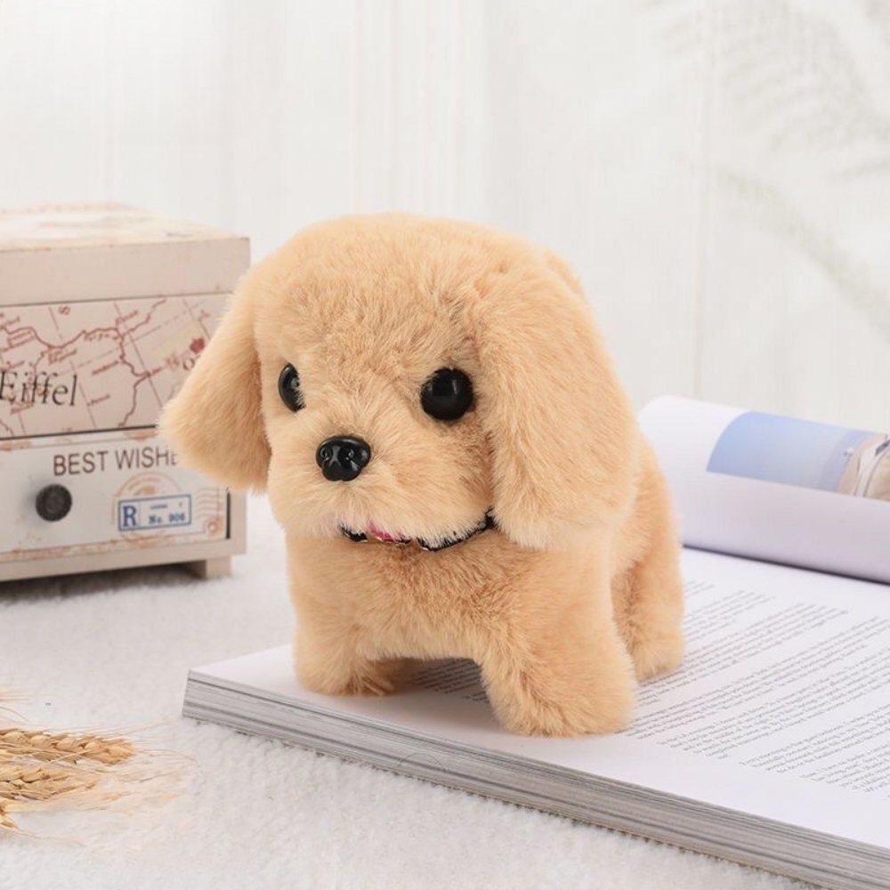 Interactive Robot Puppy Plush Toy Walking