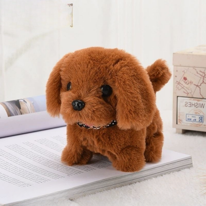 Interactive Robot Puppy Plush Toy Walking