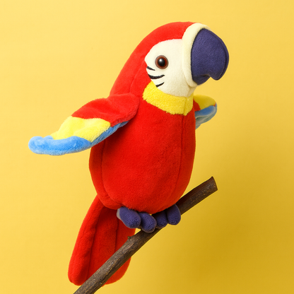 Toy Parrot Talking Plush Interactive Kids