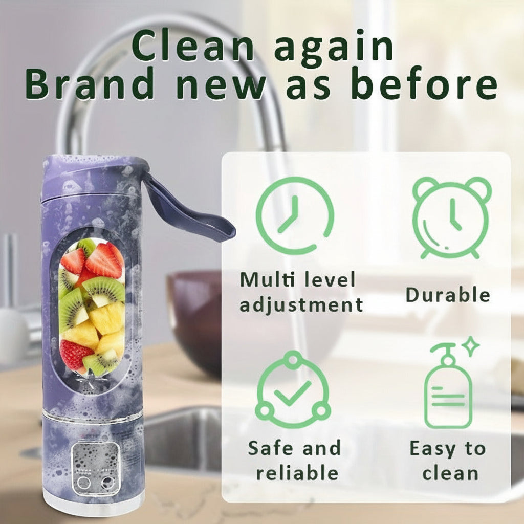 Blender Cup Portable USB Rechargeable