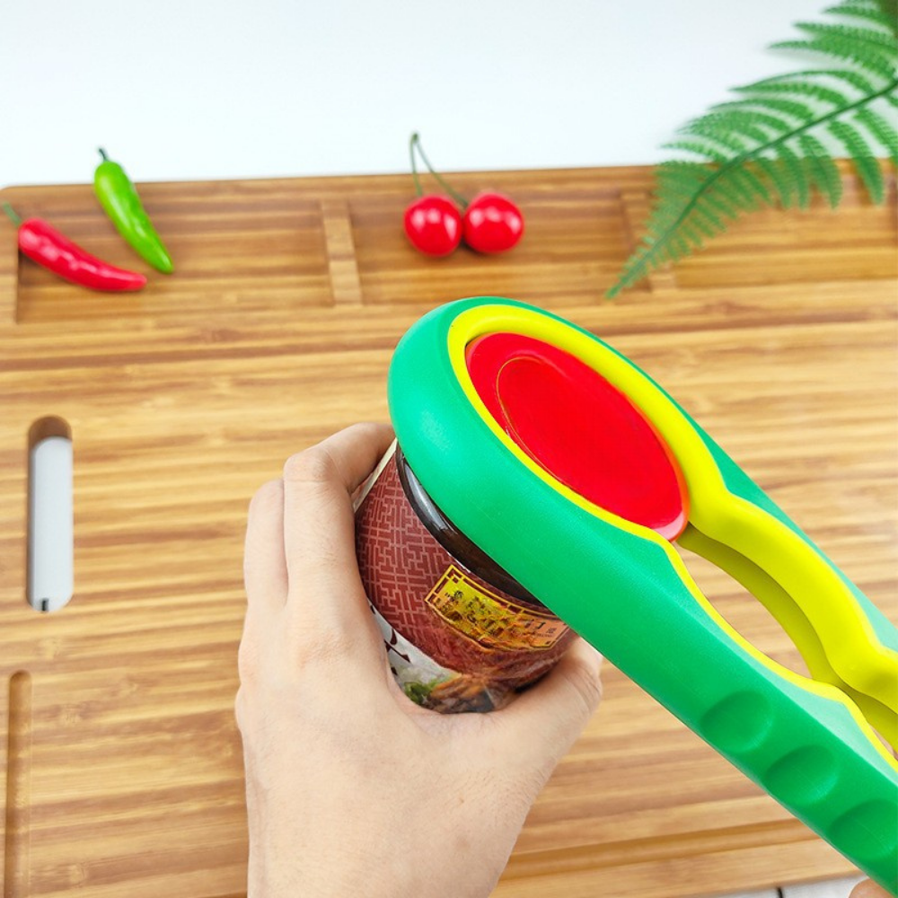 Jar Opener Multi Function Rubber Grip Lid