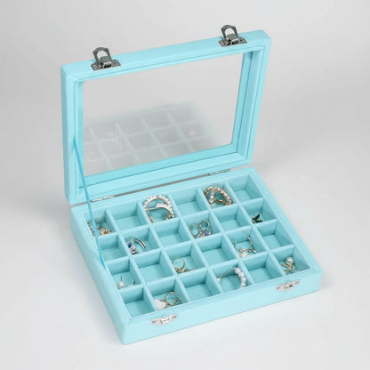 Jewelry Organizer Mothers Day Velvet Storage