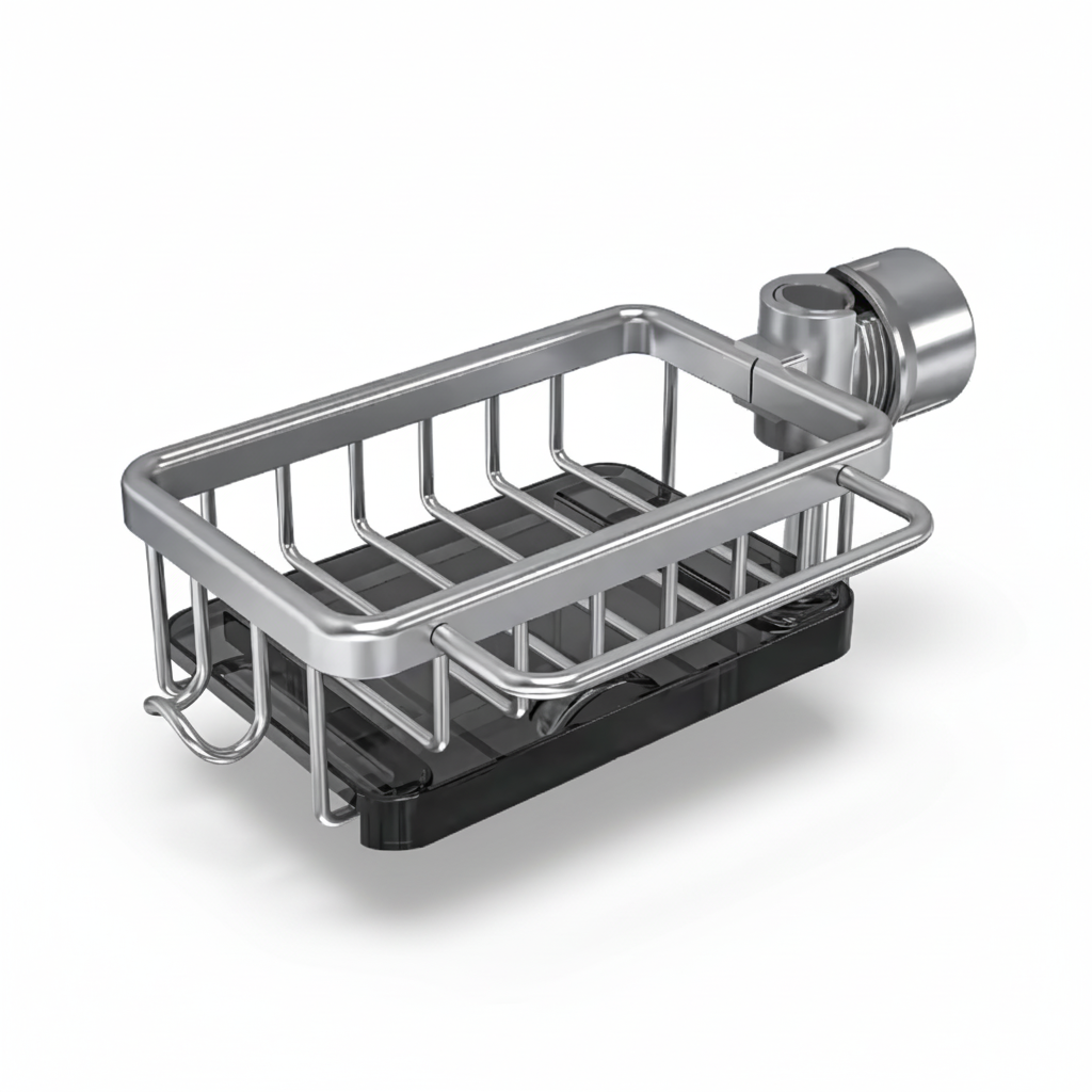 Kitchen Sink Organizer Aluminum Storage