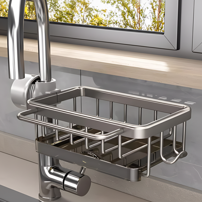 Kitchen Sink Organizer Aluminum Storage