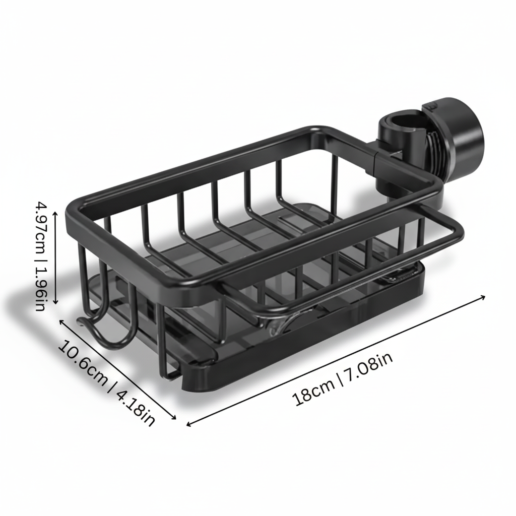 Kitchen Sink Organizer Aluminum Storage