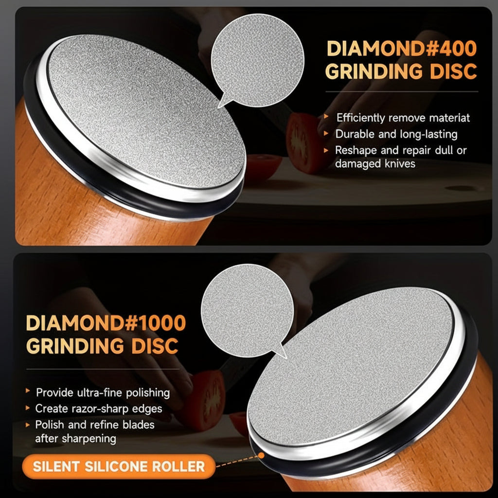 Knife Sharpener Magnetic Angle Diamond Stone