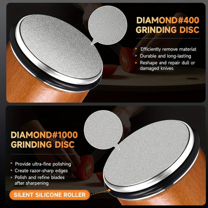 Knife Sharpener Magnetic Angle Diamond Stone