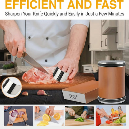 Knife Sharpener Magnetic Angle Diamond Stone