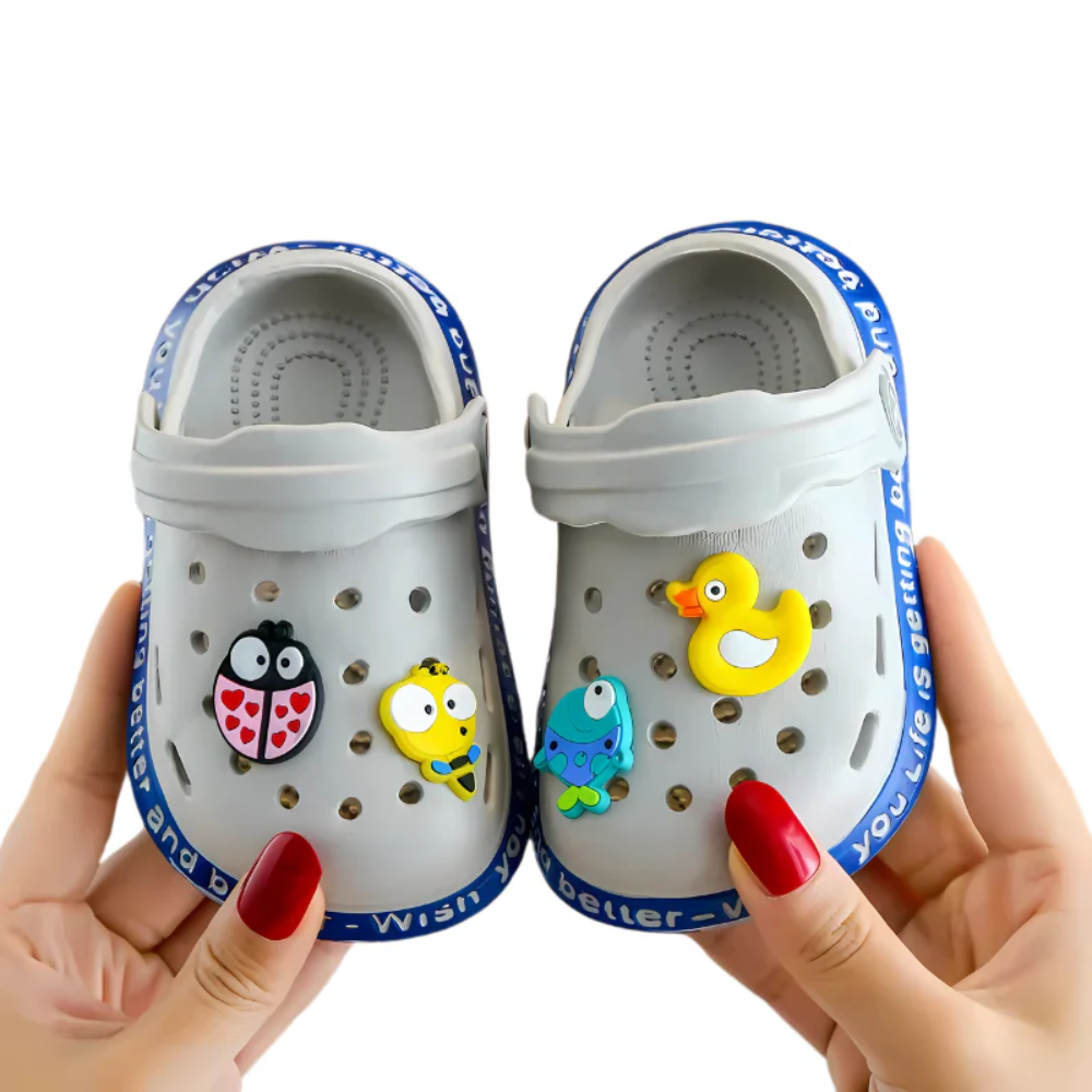 Kids Clogs Cartoon Slip On Garden Sandals