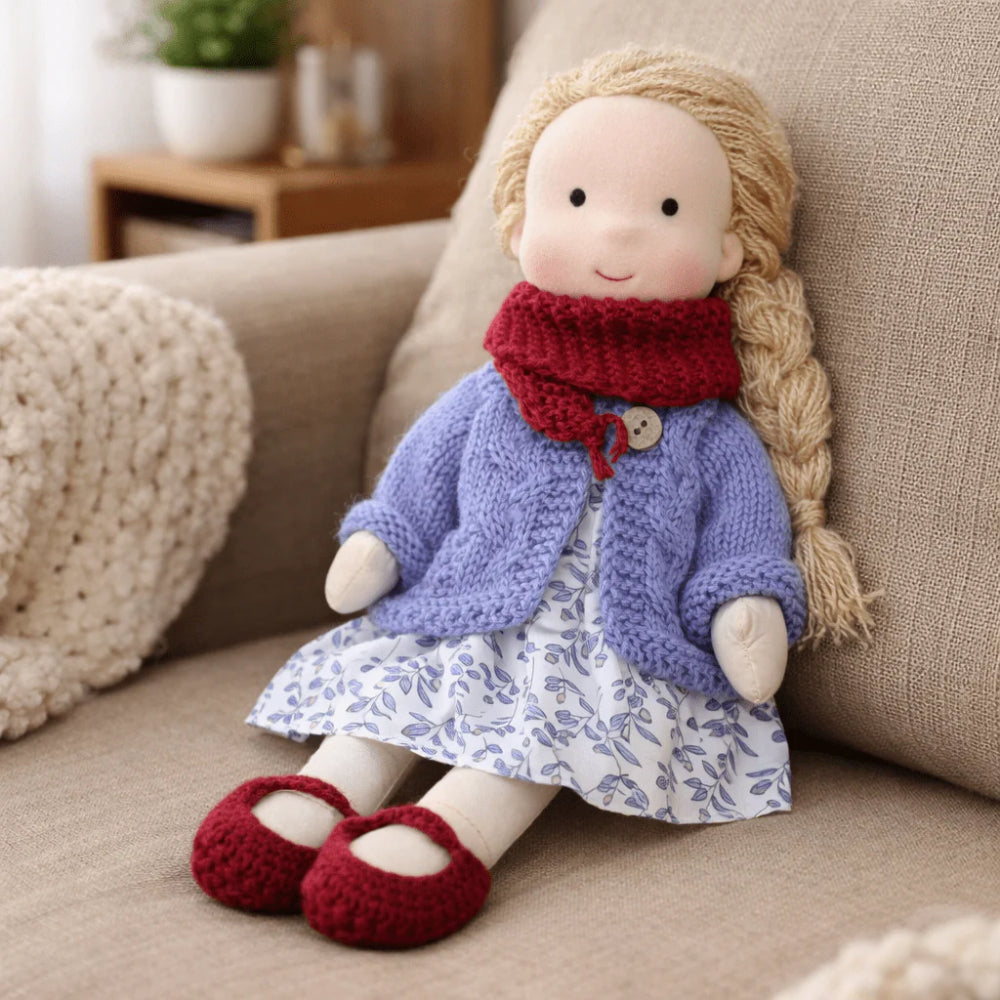Kids Doll Toy Baby Doll Handmade Play