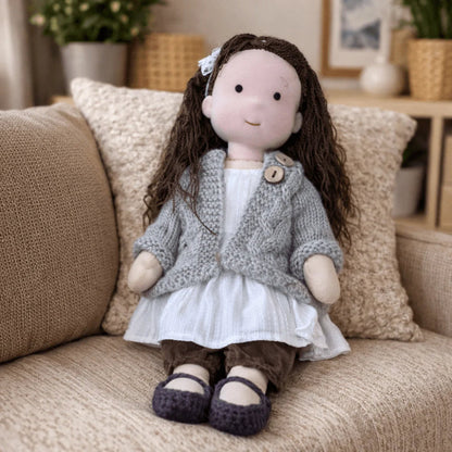 Kids Doll Toy Baby Doll Handmade Play