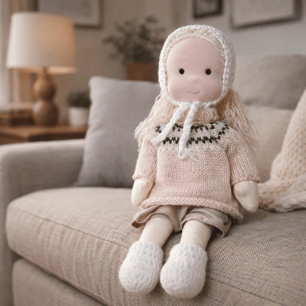Kids Doll Toy Baby Doll Handmade Play