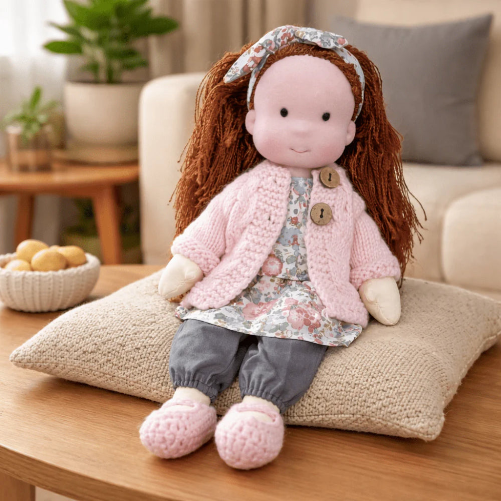 Kids Doll Toy Baby Doll Handmade Play