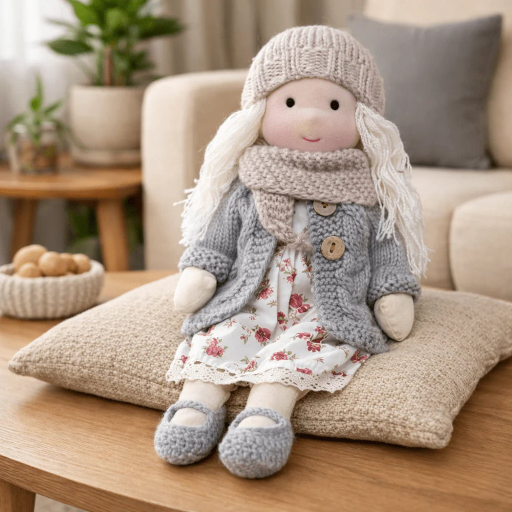 Kids Doll Toy Baby Doll Handmade Play