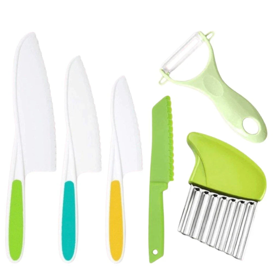 Kids Knife Set Toddler Cooking Utensils