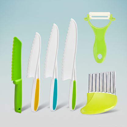 Kids Kitchen Set Child Safe Cooking Tools