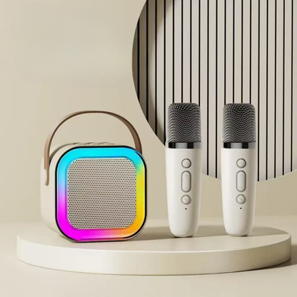 Kids Mini Karaoke Machine Bluetooth Speaker