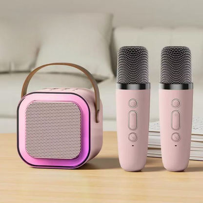 Kids Mini Karaoke Machine Bluetooth Speaker
