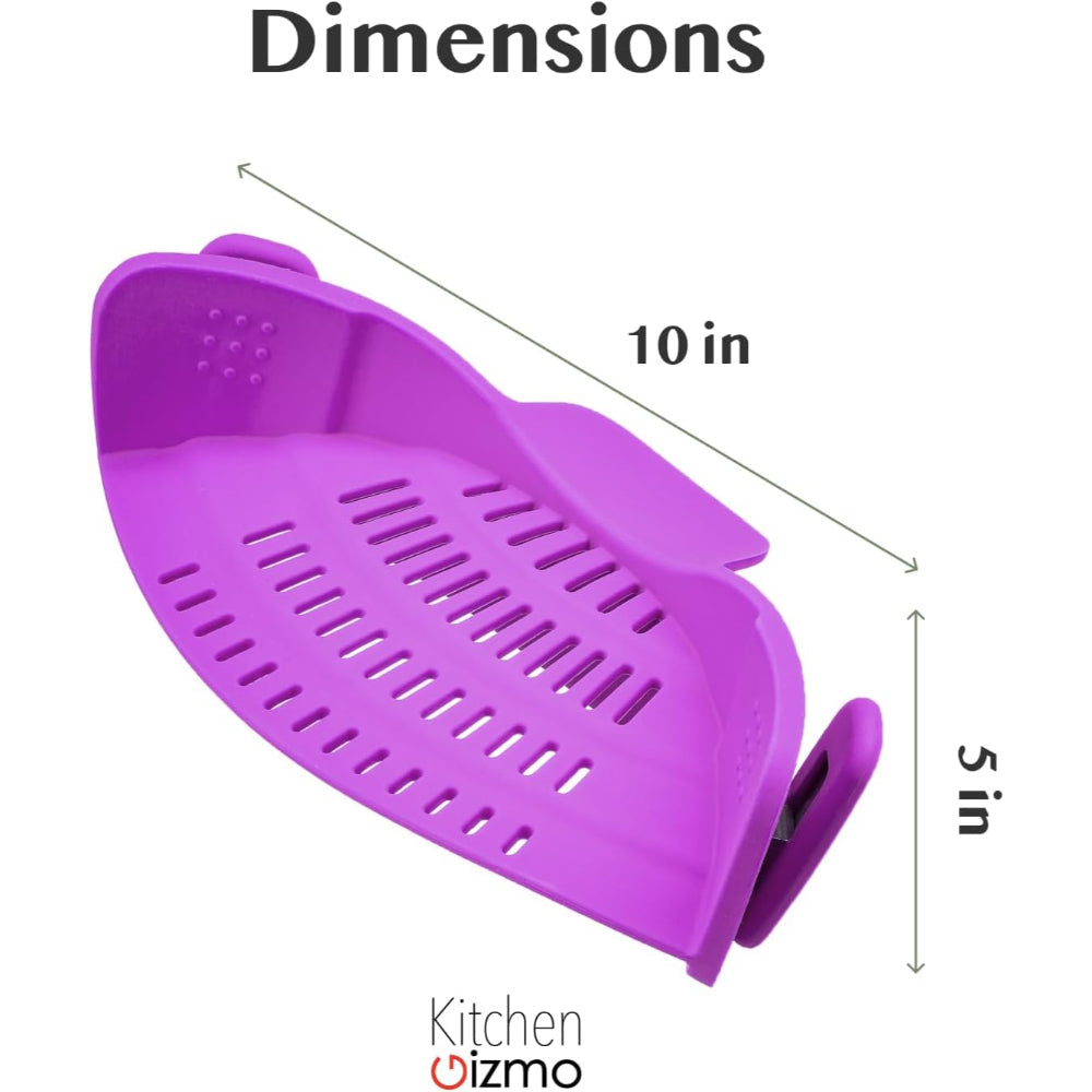 Kitchen Strainer Clip Style Pot Pasta