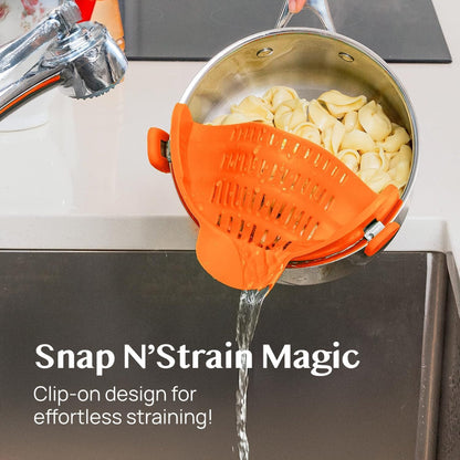 Kitchen Strainer Clip Style Pot Pasta