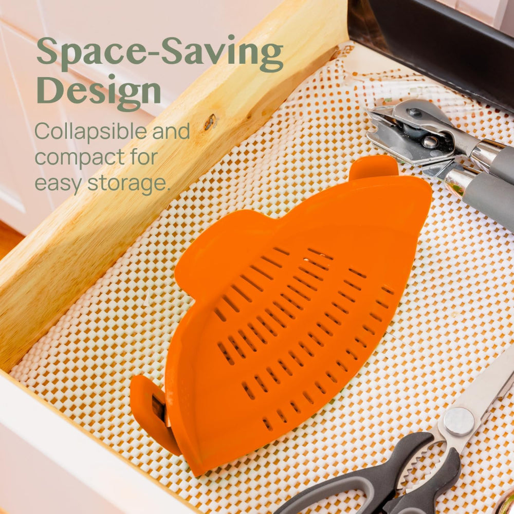 Kitchen Strainer Clip Style Pot Pasta
