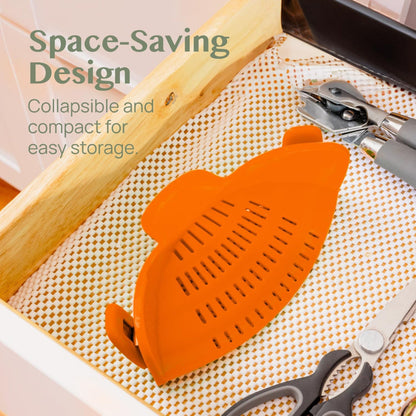Kitchen Strainer Clip Style Pot Pasta