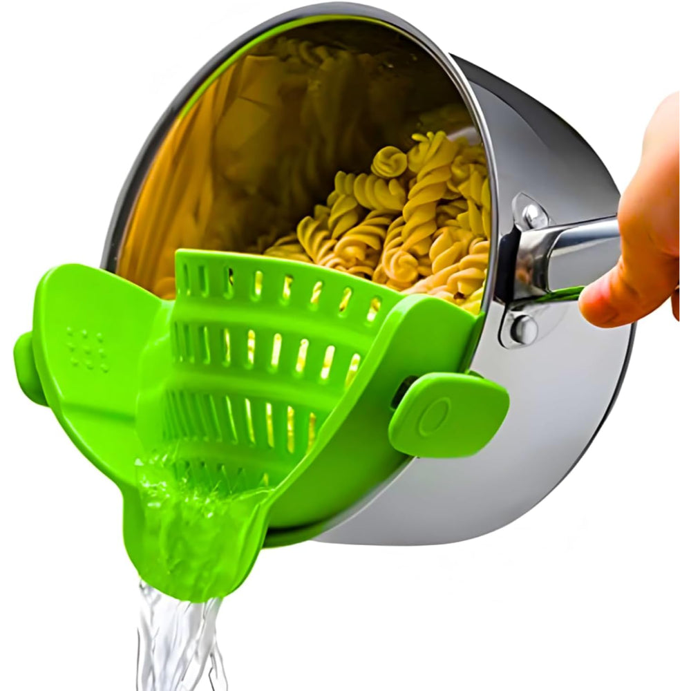 Kitchen Strainer Clip Style Pot Pasta