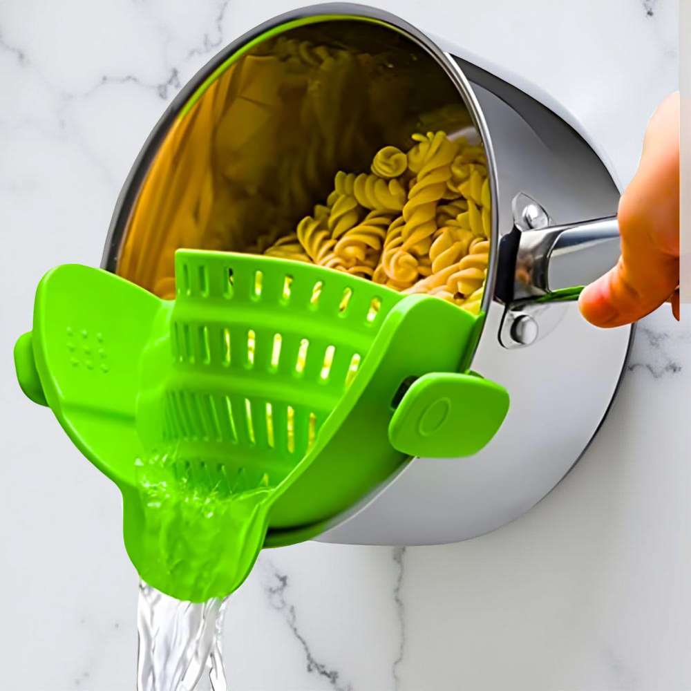 Kitchen Strainer Clip Style Pot Pasta