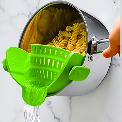 Kitchen Strainer Clip Style Pot Pasta